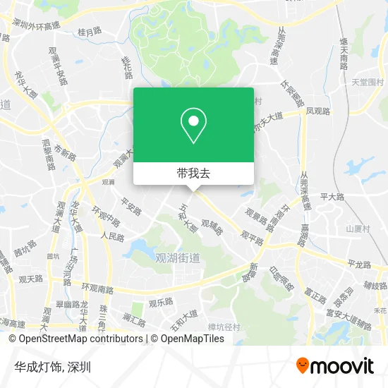 华成灯饰地图