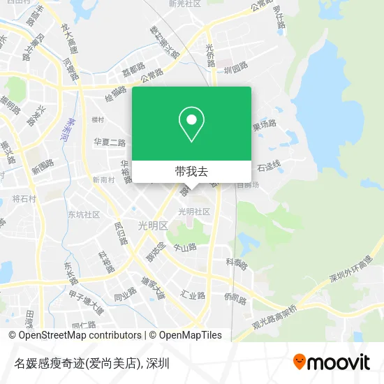 名媛感瘦奇迹(爱尚美店)地图