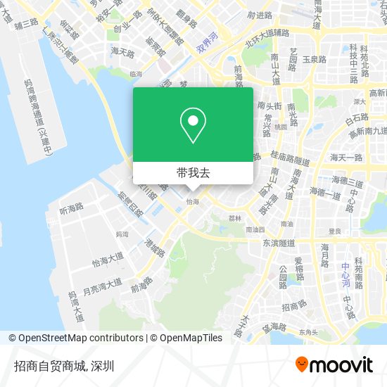 招商自贸商城地图