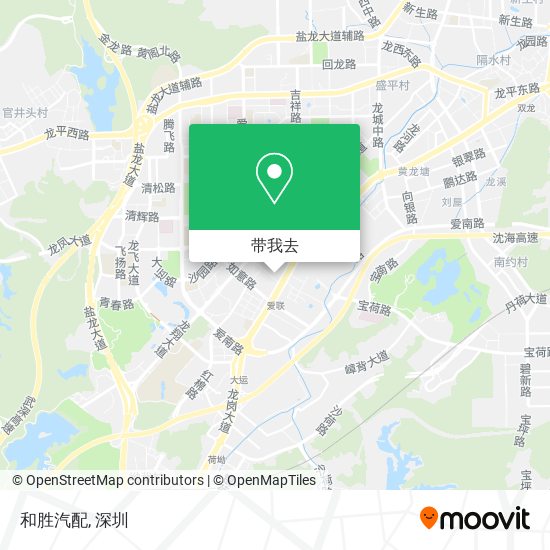 和胜汽配地图