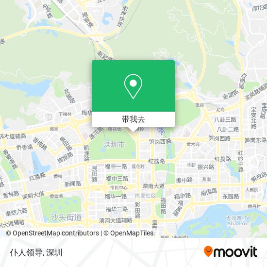 仆人领导地图