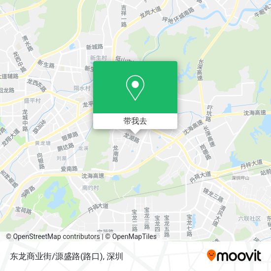 东龙商业街/源盛路(路口)地图