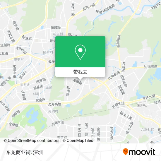东龙商业街地图