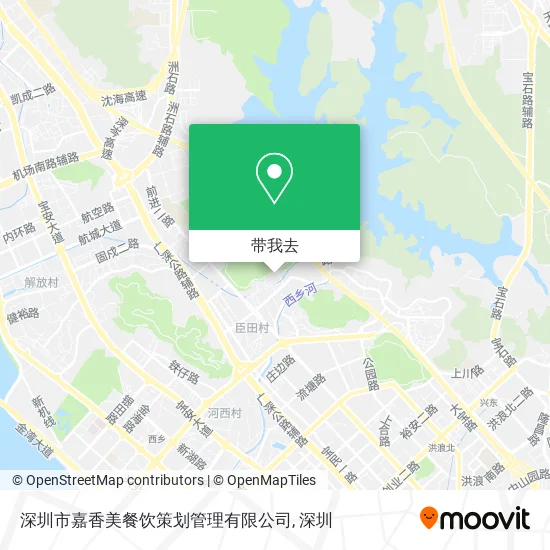 深圳市嘉香美餐饮策划管理有限公司地图