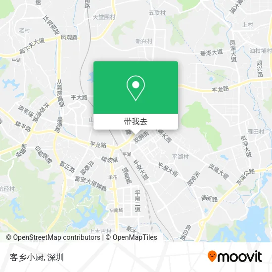 客乡小厨地图