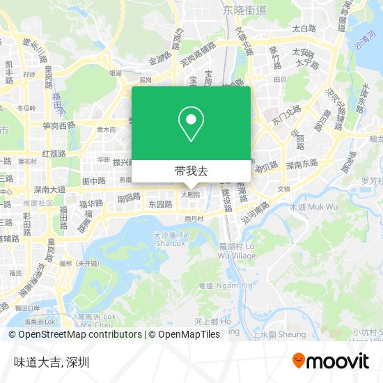 味道大吉地图