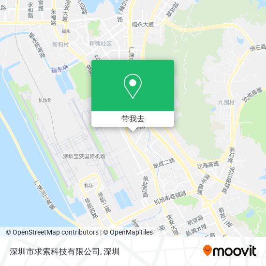 深圳市求索科技有限公司地图