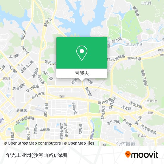 华光工业园(沙河西路)地图