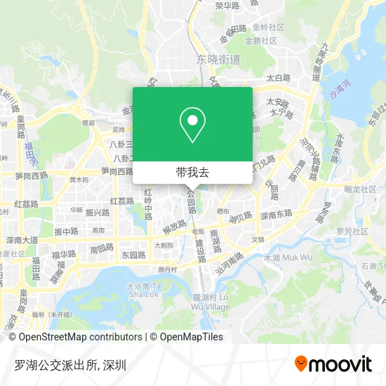 罗湖公交派出所地图