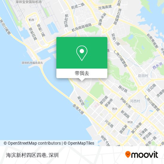 海滨新村四区四巷地图