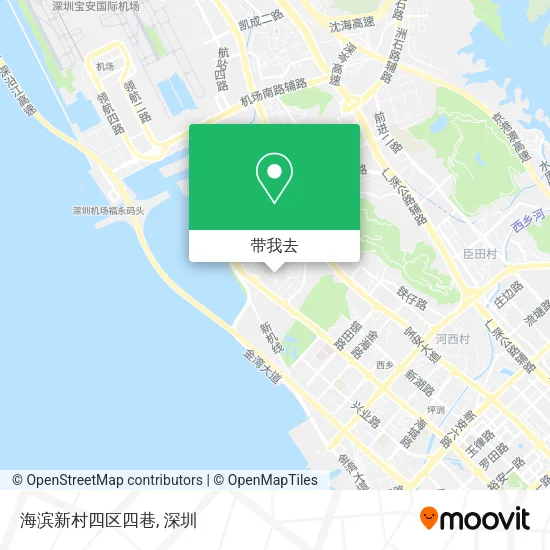 海滨新村四区四巷地图