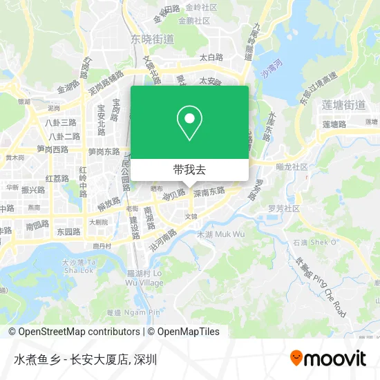 水煮鱼乡 - 长安大厦店地图