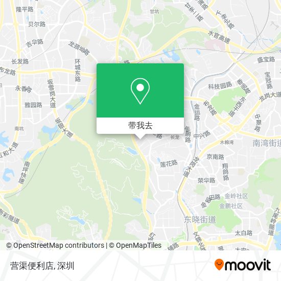 营渠便利店地图