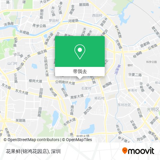 花果鲜(锦鸿花园店)地图