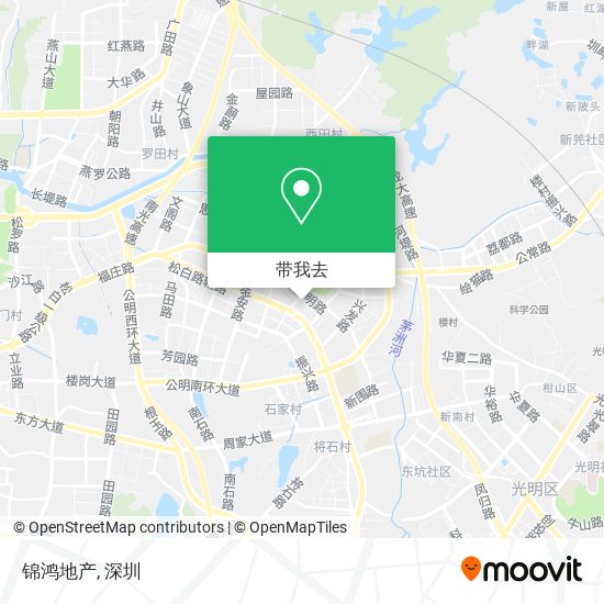 锦鸿地产地图