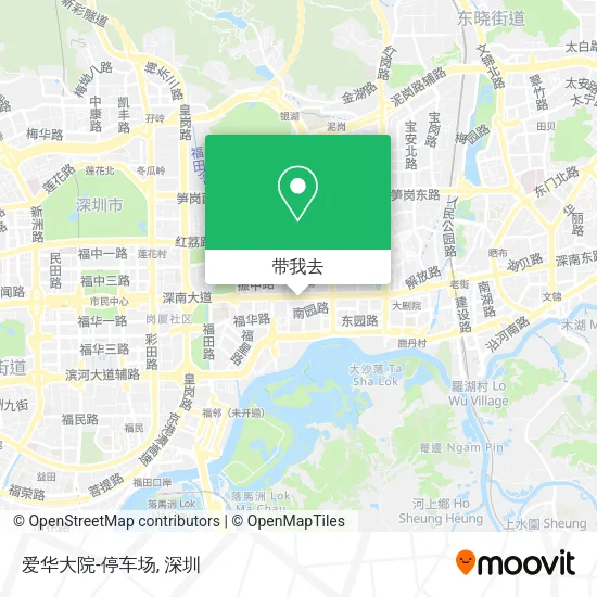 爱华大院-停车场地图