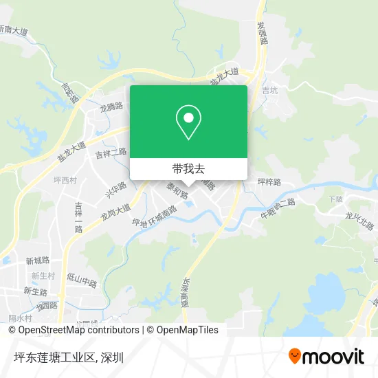 坪东莲塘工业区地图