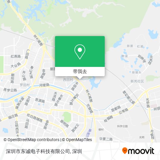 深圳市东诚电子科技有限公司地图