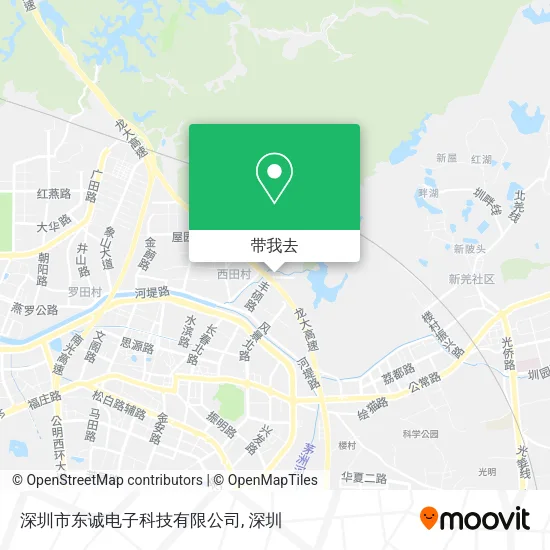 深圳市东诚电子科技有限公司地图