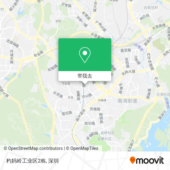 杓妈岭工业区2栋地图