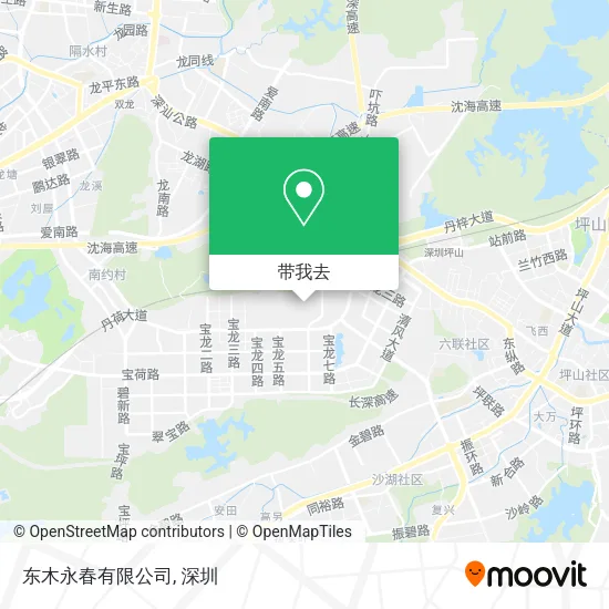 东木永春有限公司地图