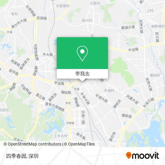 四季春园地图