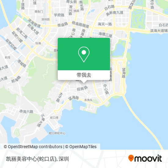凯丽美容中心(蛇口店)地图