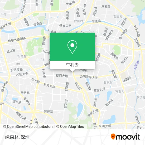 绿森林地图