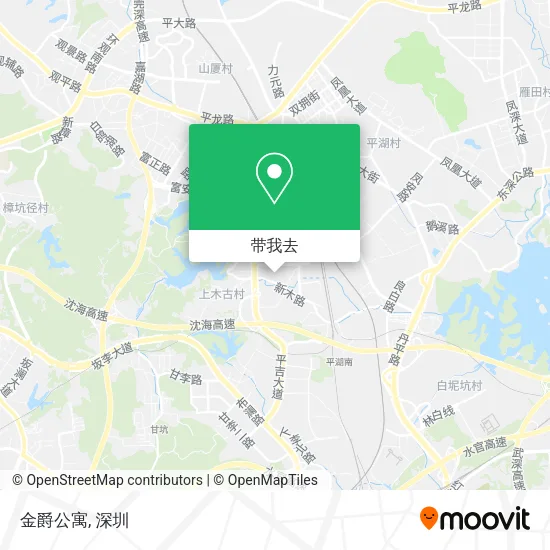 金爵公寓地图