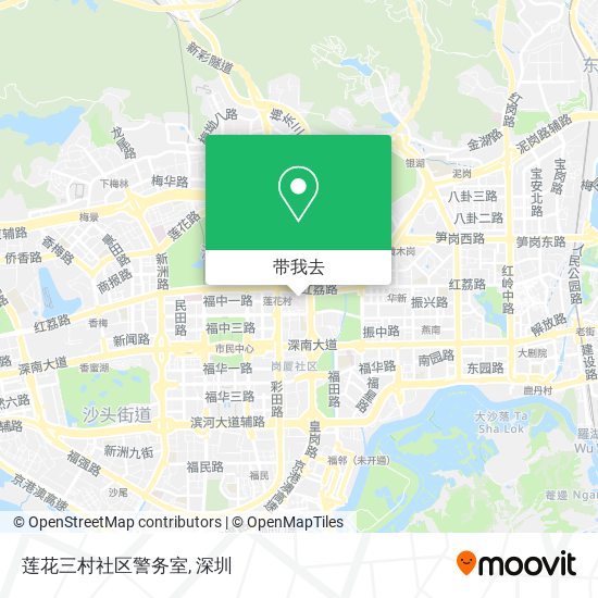 莲花三村社区警务室地图