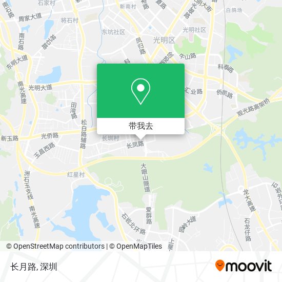 长月路地图