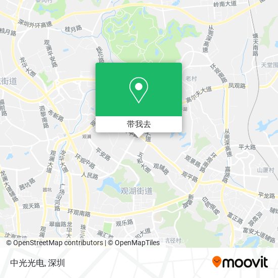 中光光电地图