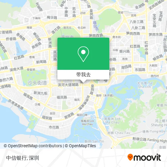 中信银行地图
