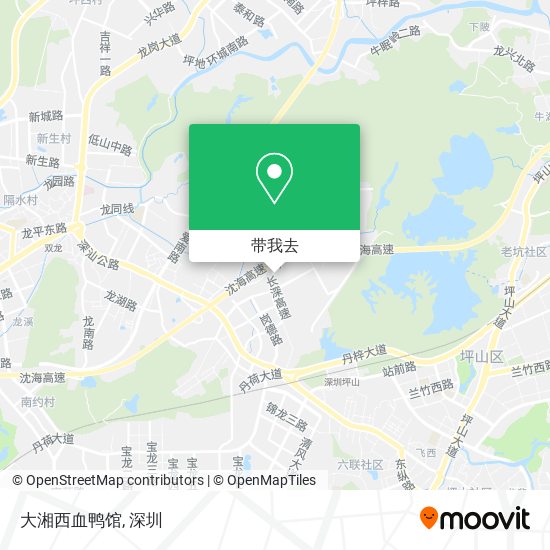 大湘西血鸭馆地图