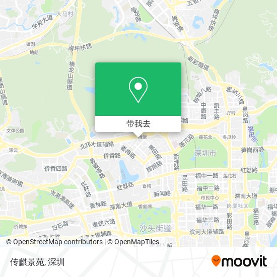 传麒景苑地图