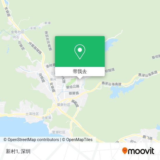 新村1地图