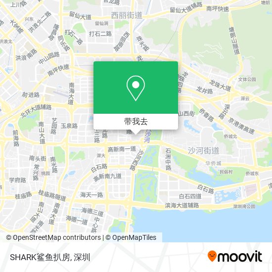 SHARK鲨鱼扒房地图