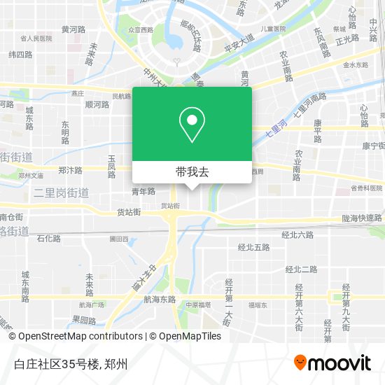 白庄社区35号楼地图