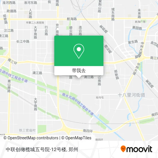 中联创橄榄城五号院-12号楼地图