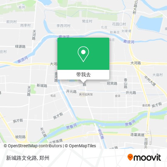 新城路文化路地图
