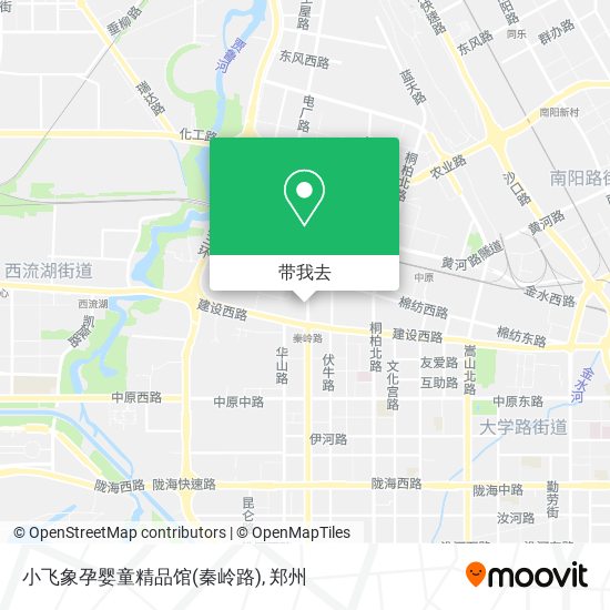 小飞象孕婴童精品馆(秦岭路)地图