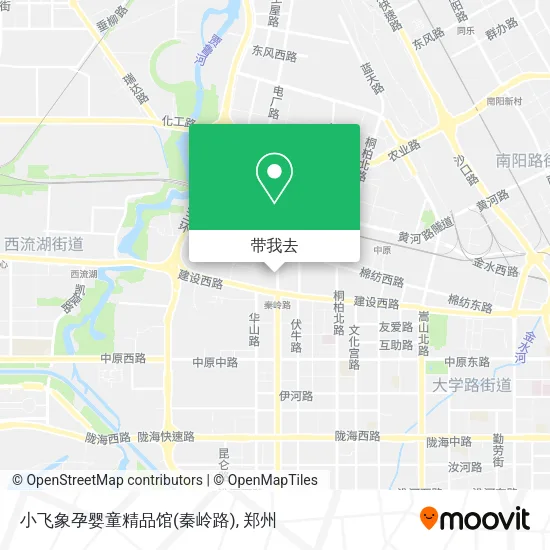 小飞象孕婴童精品馆(秦岭路)地图