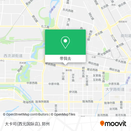大卡司(西元国际店)地图