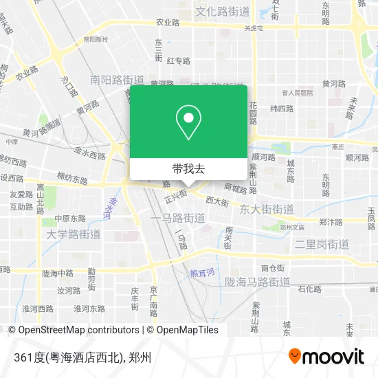 361度(粤海酒店西北)地图