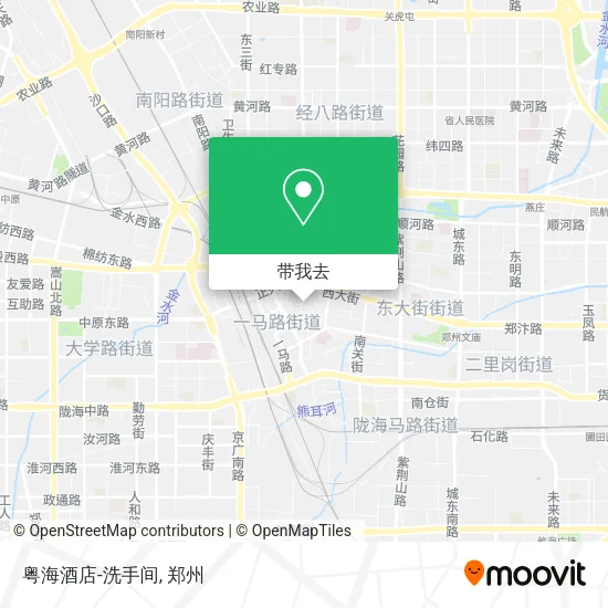 粤海酒店-洗手间地图