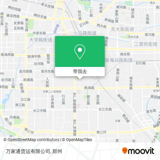 万家通货运有限公司地图