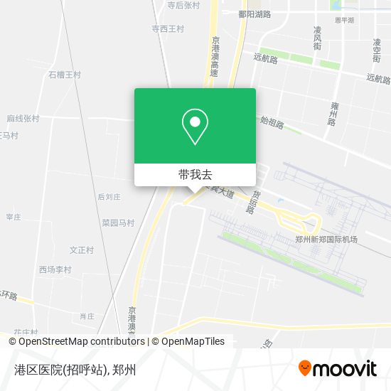 港区医院(招呼站)地图