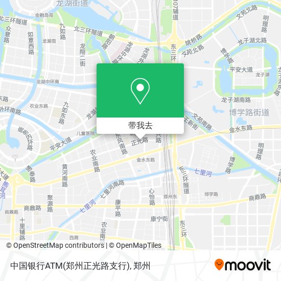 中国银行ATM(郑州正光路支行)地图