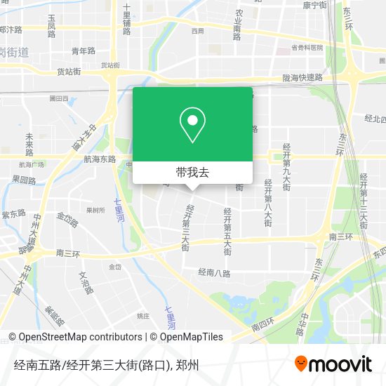 经南五路/经开第三大街(路口)地图