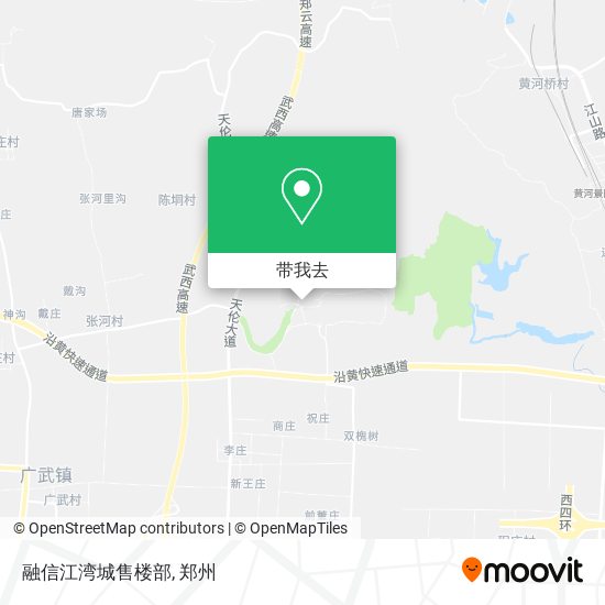 融信江湾城售楼部地图